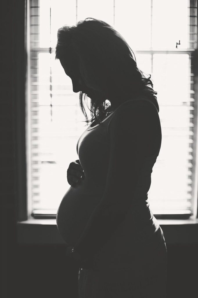 woman, pregnant, mother